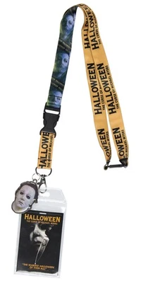 Halloween The Curse of Michael Myers Lanyard Clear ID Badge Holder - Image 1 of 4