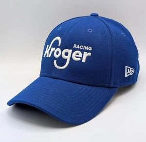 Cappello Berretto New Era Kroger Racing JTG Nascar Cinghia Schiena Blu Regolabile - Foto 1 di 5