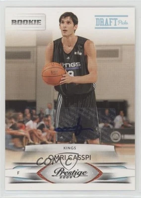 2009 Prestige Draft Picks Rights Signatures /499 Omri Casspi #223 Rookie Auto RC - Image 1 of 2