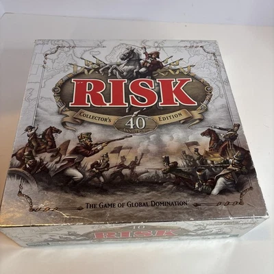 Hasbro Risk 40th Anniversary Collector's Edition Board Game Rare - Image 1 of 4