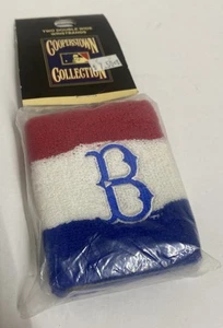 Brooklyn Dodgers Wristbands Sweatband Sports Baseball MLB Vintage Logo - Picture 1 of 5
