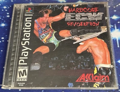 ECW: Hardcore Revolution - PlayStation 1 - PS1 - 2000 - Complete CIB W/ Manual - Image 1 of 4