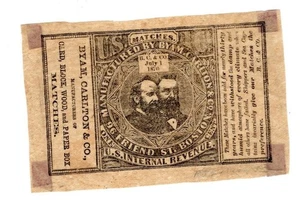 Sello propietario de troquel privado Byam, Carlton & Co Practitioner de Estados Unidos Sc #RO54h 1870 - Imagen 1 de 2