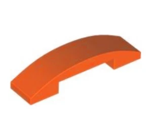LEGO® Part 93273 - Slope, Curved 4 x 1 x 2/3 Double - Picture 1 of 1