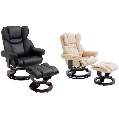 Relaxsessel mit Hocker, drehbarer Fernsehsessel, TV-Sessel mit Liegefunktion - Bild 1 von 3