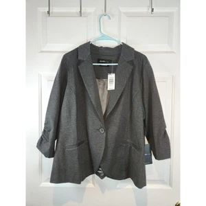 NUEVO Blazer Mujer Talla 2 Gris Tórrido Punta 2X - Imagen 1 de 6