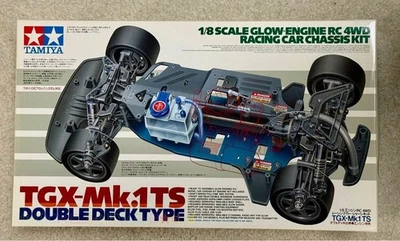 Tamiya TGX-Mk.1TS Scala 1/8 Motore RC 4WD Racing Car Chassis Kit - Immagine 1 di 4