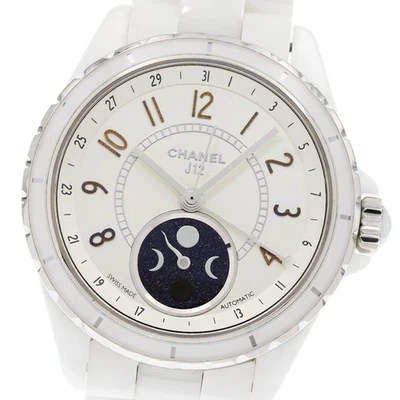 CHANEL J12 Fars de Lune H3404 Moon phase white Dial Automatic Men's Watch_845940 - Image 1 of 4