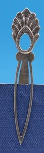 VINTAGE STERLING SILVER BOOKMARK - FLORAL DESIGN - 8.5 cm -    [31] - Bild 1 von 1