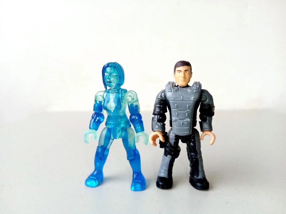 Mega Bloks Construx Halo UNSC Infinity FVK37 Cortana & Chief Captain Lasky - Image 1 of 1