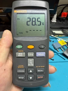 Termómetro de registro de datos FLUKE-54II 54-2 fluke54/pe - Imagen 1 de 4