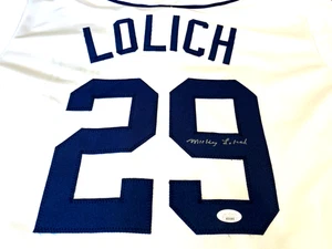 Mickey Lolich Signed Tigers Baseball Jersey -JSA Authenticated (Mint condition) - Picture 1 of 4
