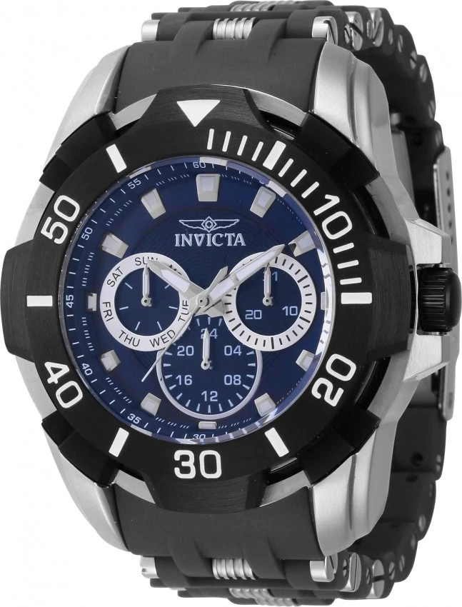 Relógio masculino Invicta 44122 Sea Spider mostrador azul 45,9 mm novo - Imagem 1 de 1