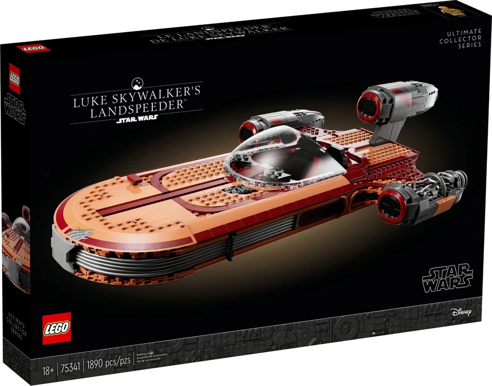 Retired LEGO 75341 Luke Skywalker's Landspeeder Star Wars NEW - FREE Shipping! - Image 1 of 1