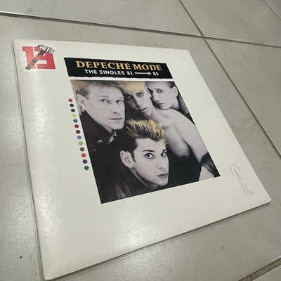 Depeche Mode The Singles 81-85 UK 1985 Gatefold Inner Sleeve VG VG+ - Image 1 of 4