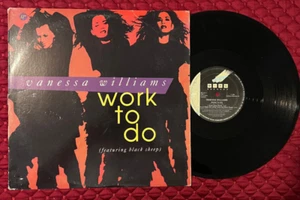 Vanessa Williams Work To Do 12" Vinyl Single 1992 schwarzes Schaf - Bild 1 von 2
