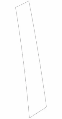 Genuine Infiniti 2009-2017 QX70 FX37 Front Door Applique Panel Left 802D3-1CA0A - Imagem 1 de 2