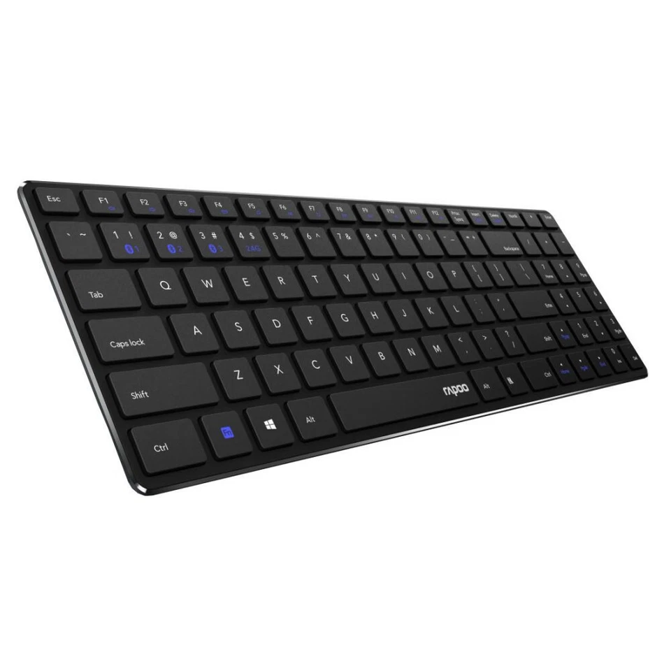 Rapoo Tastatur E9100m WL Multimode Ultra-slim Alu