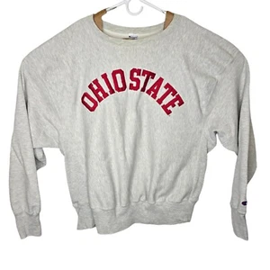 Vintage Champion Ohio State Reverse Weave Crew Neck Sweatshirt XL Made In USA - Picture 1 of 6