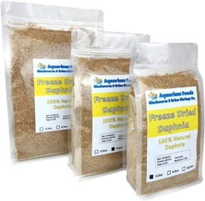 Daphnia, Freeze Dried Fresh Water Daphnia for Fry, Baby and Small Tropicals, Mar - Picture 1 of 12