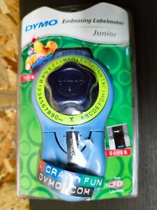 Dymo Etichettatrice a Rilievo Junior + nastro kit ORIGINALE - Blu