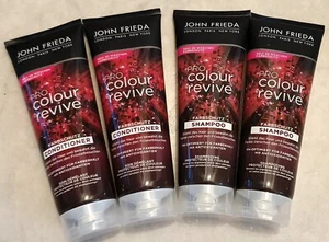 4x John Frieda set PRO Colour Revive Farbschutz Shampoo Conditioner 250 ml - Bild 1 von 1