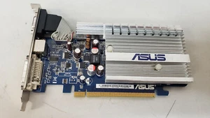 ASUS GeForce EN8400GS SILENT/HTP/256M/A PCI-E Video Graphics Card VGA SVideo DVI - Picture 1 of 3