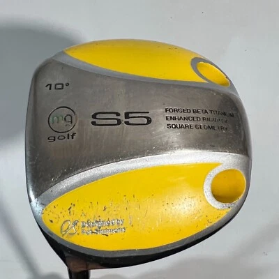 MG Golf S5 Driver 10 Degree CX-60 Gold Graphite Ultra Light Regular Flex LH - Image 1 of 4