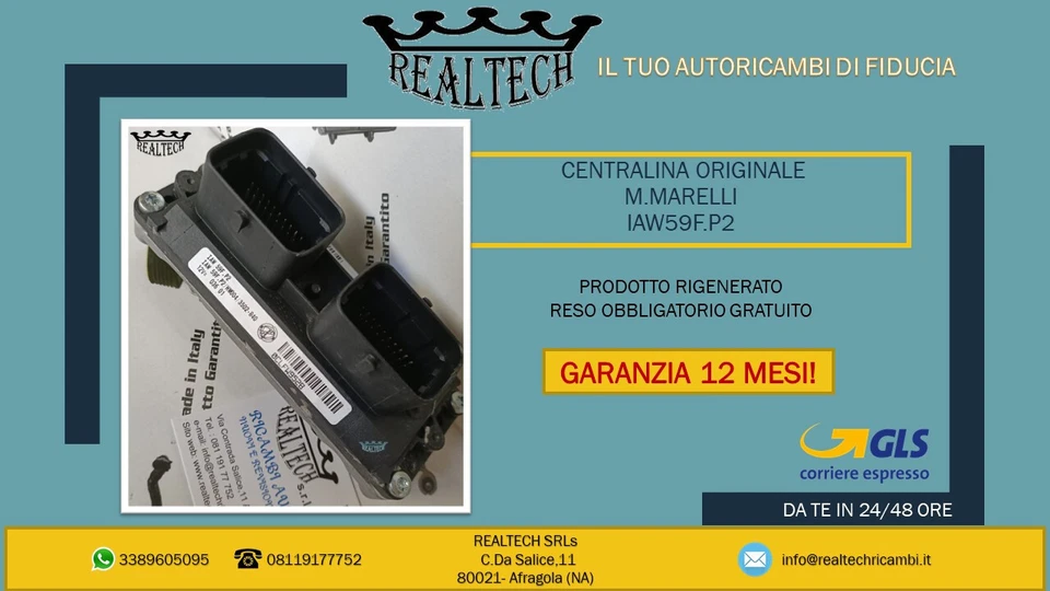 CENTRALINA MOTORE IAW59F.P2 - Immagine 1 di 1