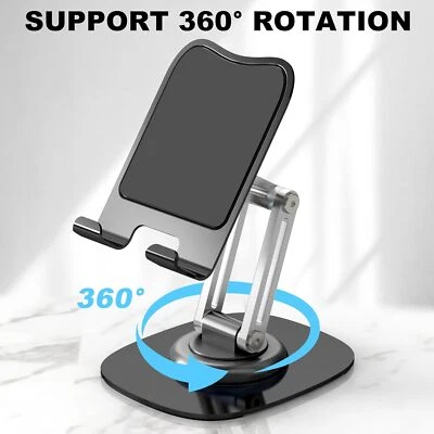 Adjustable Universal Tablet Stand Desk Holder Mount For Cell Phone iPad iPhone - Image 1 of 4