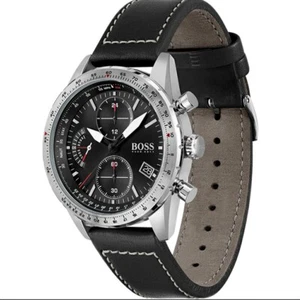 Hugo Boss Luxury PILOT 1513853Men's Watch Turn Heads & Add Touch Of Glamour - Picture 1 of 9