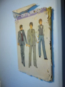 Simplicity Pattern 6374 Men's 3 Piece Suit Size 42 - Picture 1 of 1