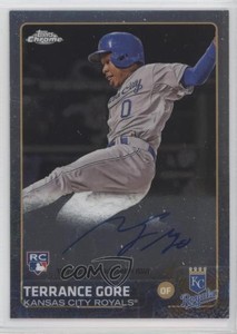 2015 Topps Chrome Rookie Auto Terrance Gore #AR-TG Rookie Auto RC