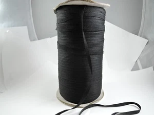 10 Meters 4mm Black Sewing Cotton Tape Stay Tape Hems Trebla - Picture 1 of 2