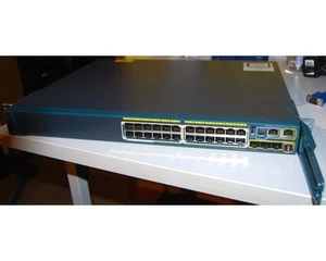 CISCO Catalyst WS-C2960S-24PS-L V03, 24 GigE PoE 370W, 4 x SFP LAN Base - Bild 1 von 4