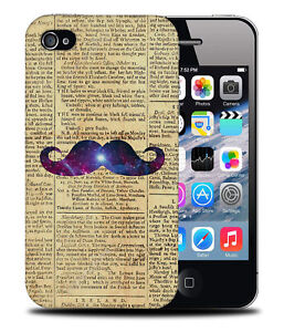 CASE COVER FOR APPLE IPHONE|HIPSTER COLOURFUL MOUSTACHE #8