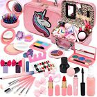 Kids Washable Makeup kit for Girl - Kids Makeup Kit Toys for Girls Little Gir...