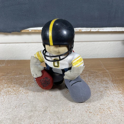 Vintage 1983 Pittsburgh Steelers NFL 12" Tudor Huddles Mascot Plush Doll Cover