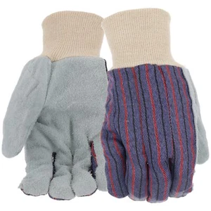 West Chester Men's Split Cowhide Leather Palm Work Gloves Abrasion Resistant ... - Picture 1 of 5
