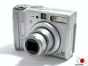 Canon Powershot A520 PC1106 4.0MP 4x CCD Compact Digital Camera (55653-NY-2) - Picture 1 of 24