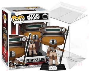 Star Wars Funko POP 606 Princess Leia 40th Return of the Jedi with Protector - Picture 1 of 12
