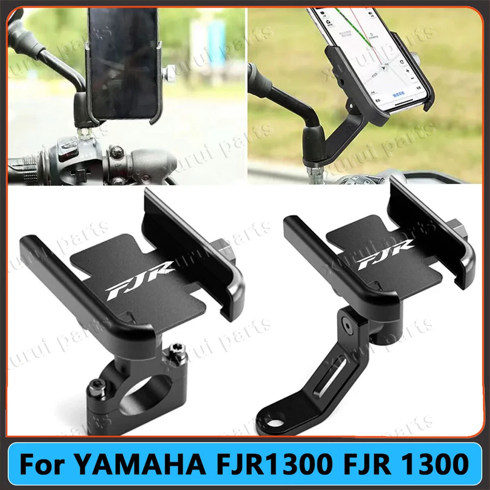 For YAMAHA FJR1300 FJR 1300 CNC Motorcycle Mobile Phone Holder GPS stand bracket Foto 1 de 4