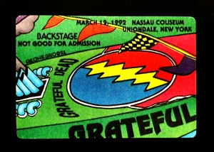 Grateful Dead Backstage Pass Puzzle Schnellboot Nassau New York 3.12.92 3.12.1992 - Bild 1 von 12