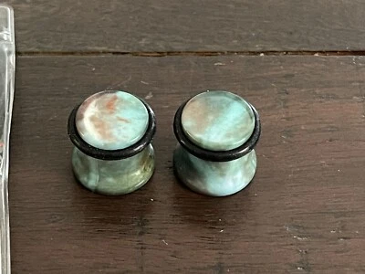 TAPÓN CALIBRE NACIÓN PERFORADA ACRÍLICO VERDE 12,7 MM 1/2 PULGADA NUEVO MEDIDOR ENCHUFE TÚNEL Foto 1 de 4