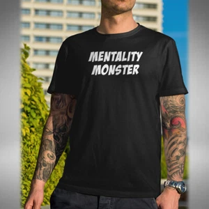 Mentality Monster Men's T-Shirt Funny Klopp Inspired Liverpool Germany - Picture 1 of 3