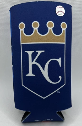 Kansas City Royals Stadium Bottle Can Cooler Koozie Baseball MLB 2-Sided USA Cover