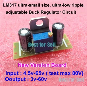 DC-DC 4.5~65v to 5v 9v 12v 24v 48v Buck Step-down Regulator Converter Mini Board - Bild 1 von 6