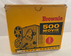 Vintage Kodak Brownie 500 Projektor filmowy 8mm F/1.6 Lumenizowany obiektyw (obejrzyj wideo)