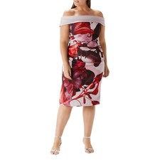 coast marni chloi bardot printed dress