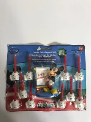 Raro De Colección Wilton Disney Mickey Mouse ClubHouse Mickey Cake Topper Set Ropa Foto 1 de 4